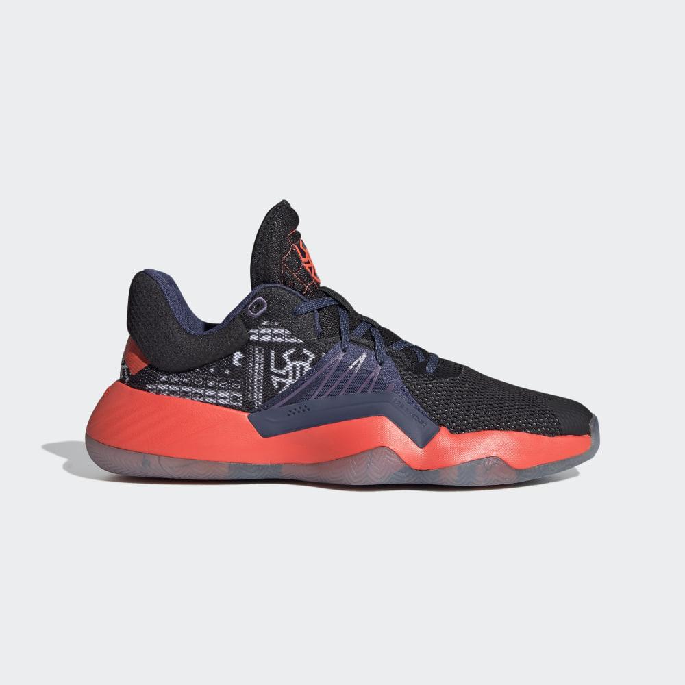 Adidas D.O.N. Issue #1 Hrvatska - Muške Tenisice Za Košarku - Crne/Indigo/Ljubičaste (SCMPNJ245)